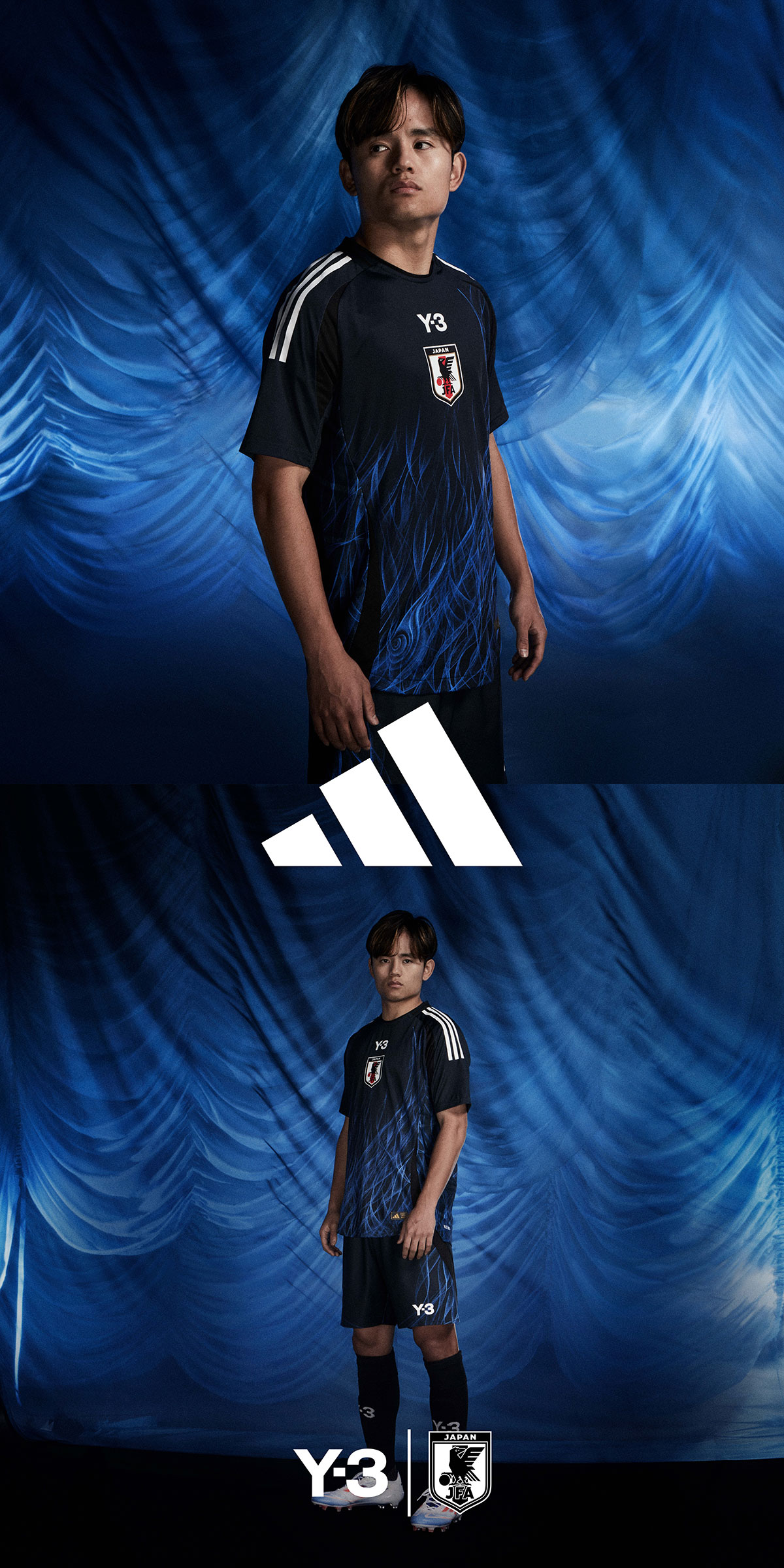 adidas】サッカー日本代表2024ユニホーム | スキー・スノーボード