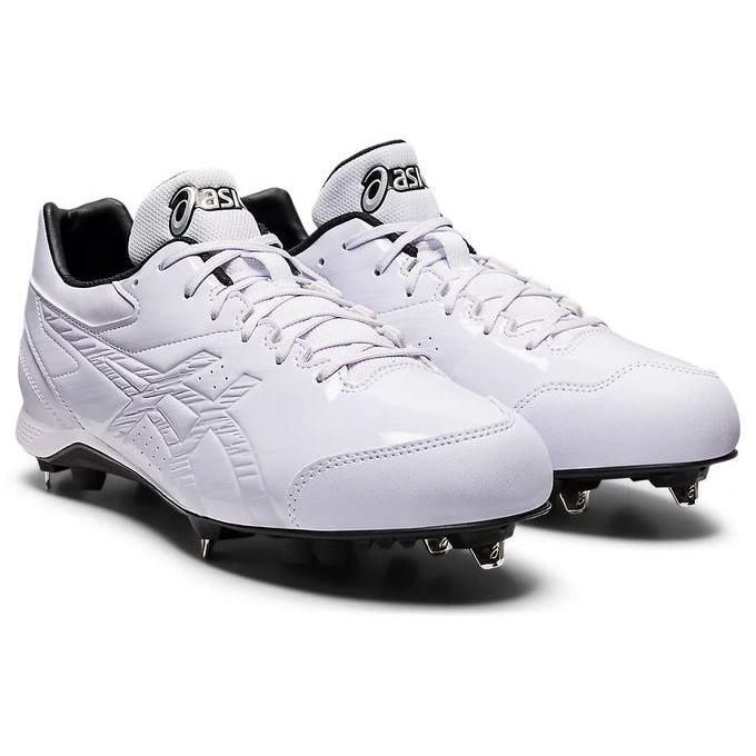 ASICS NEOREVIVE 4 WHT 野球用スパイクシューズ タグ付き アシックス ASICS 野球 金具スパイク ワイド NEOREVIVE 4 WHT 1123A039