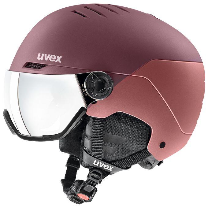 uvex スキーバイザー ヘルメット wanted visor 54-58cm 【公式通販】