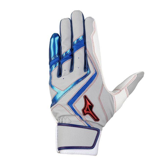ミズノ MIZUNO ジュニア 野球 バッティング手袋 ウィルドライブ レッド