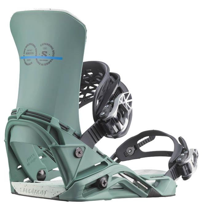 SALOMON スノーボード バインディング付き SALOMON サロモン DISTRICT スノーボード バインディング ビンディング