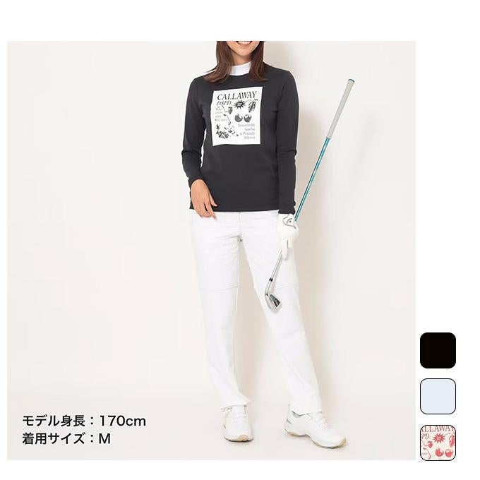 キャロウェイ callaway レディース ゴルフ ウェア シャツ 長袖