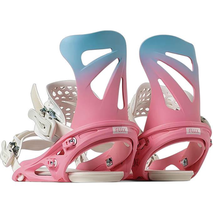 スノーボード PINKLADY 139cm ビンディング flux PR セット フラックス FLUX スノーボードバインディング TW （カラー）PINK FADE