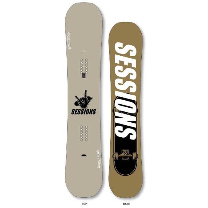 セッションズ SESSIONS スノーボード板 ADDICT PLUS （カラー）BEIGE