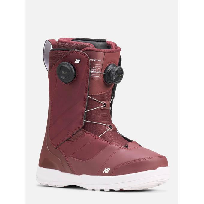 ケーツー K2 スノーボードブーツ CONTOUR (カラー)MAROON 【2025 ケーツー K2 スノーボードブーツ CONTOUR (カラー)MAROON 【2025