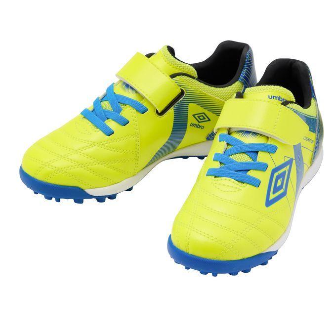 Umbro FUTA スパイクシューズ 青/黄 アンブロ umbro ジュニア サッカー トレーニング シューズ ワイド