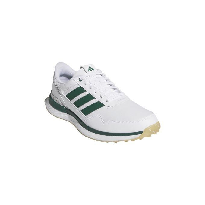 adidas ゴルフシューズ 245 ホワイト/グリーン 2024年春に発売されたゴルフシューズNO.1ブランド：アディダスのゴルフ