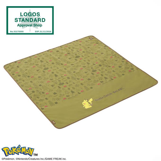 ロゴス（LOGOS） ポケモン トートイン防水シート・ファミリー ロゴス LOGOS キャンプ レジャーシート （品名）ポケモン トートイン