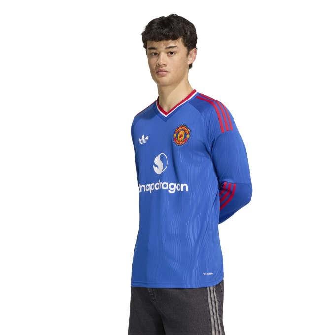 アディダス adidas メンズ サッカー ウェア 長袖シャツ マンチェスター