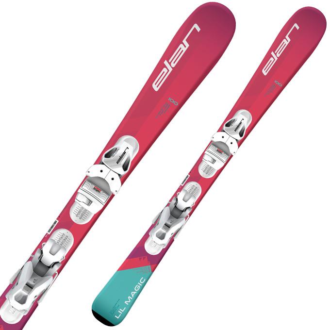 ジュニアスキー120cm 　セット　エラン　LIL magic Elan Lil Magic Skis 2026 w/bindings - Ski Depot / RaceSkis.com