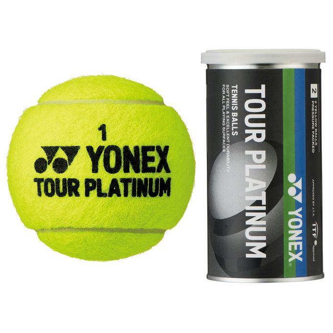 ヨネックス YONEX テニス テニスボール ツアープラチナム (2個入り) TB