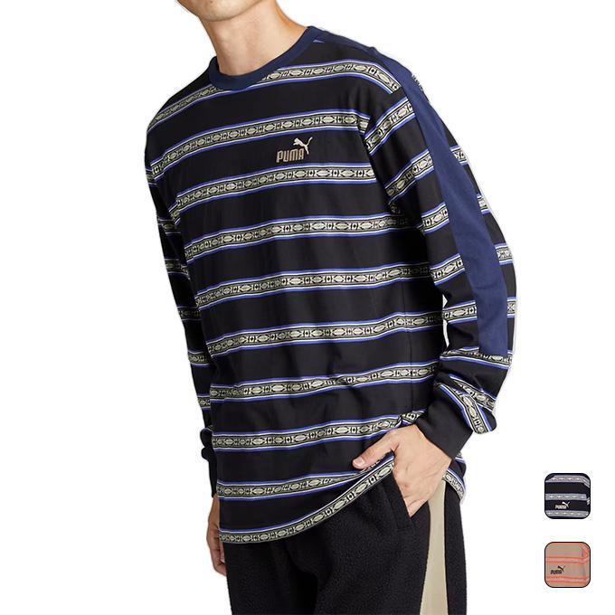 プーマ PUMA メンズ スポーツ カジュアル ウェア トップス 長袖 T