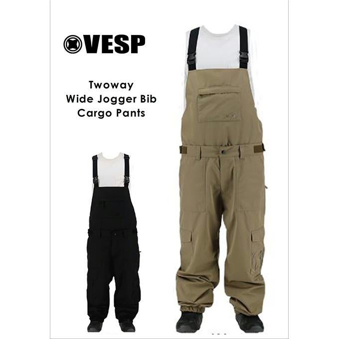 【新品未使用】VESP ビブパンツ（UNISEX） ベスプ VESP メンズ レディース スノーボード ウエア ビブパンツ PANTS