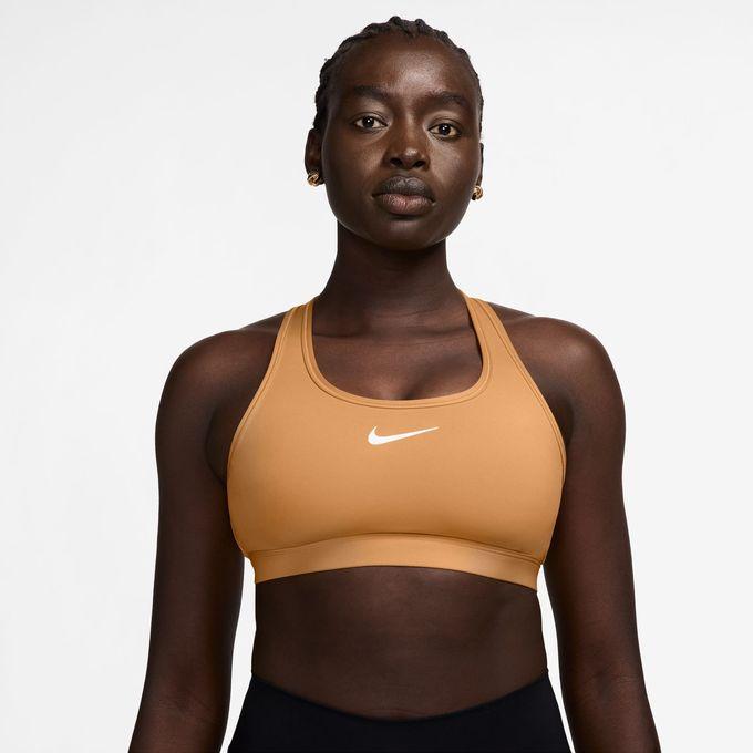 新品 NIKE ナイキ トレーニングウェア スポブラ トレーニングブラ ベージュ ナイキ NIKE レディース フィットネス ヨガ ウェア スポーツブラ