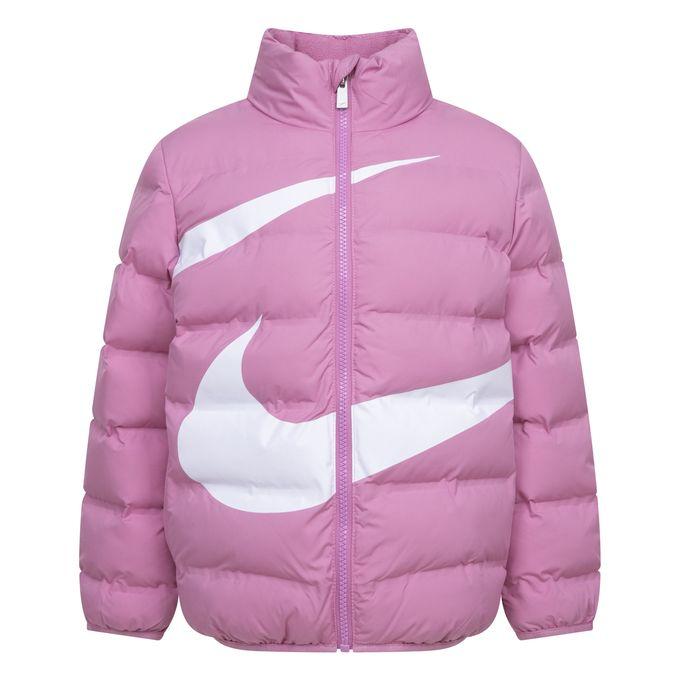 ナイキ　NIKE ジュニア　ダウンジャケット　ピンク 防寒力◎！【Nike】キッズ ダウンジャケット 5Y～ ピンク (Nike/キッズ