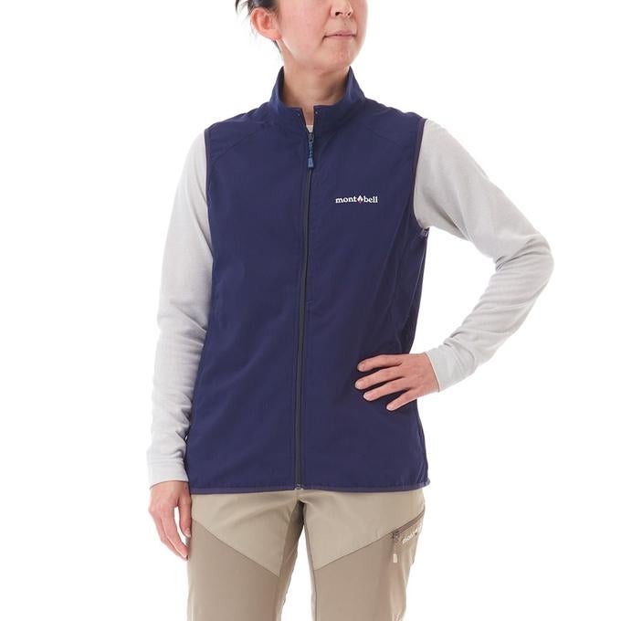 新品 モンベル O.D.ベスト ナイロントレッキングベスト 前開き レディースM O.D.ベスト Women's｜モンベル