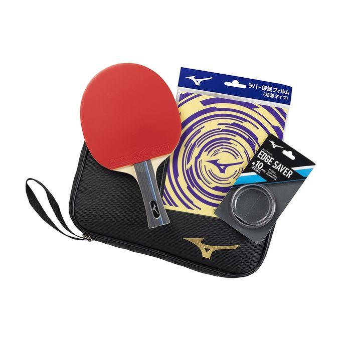ミズノ MIZUNO 卓球 ラケット 張り上がり セット テクニクススターター