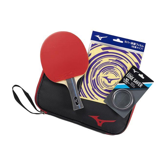 ミズノ MIZUNO 卓球 ラケット 張り上がり セット テクニクススターター